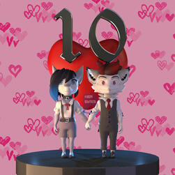 Anniversary figurine
